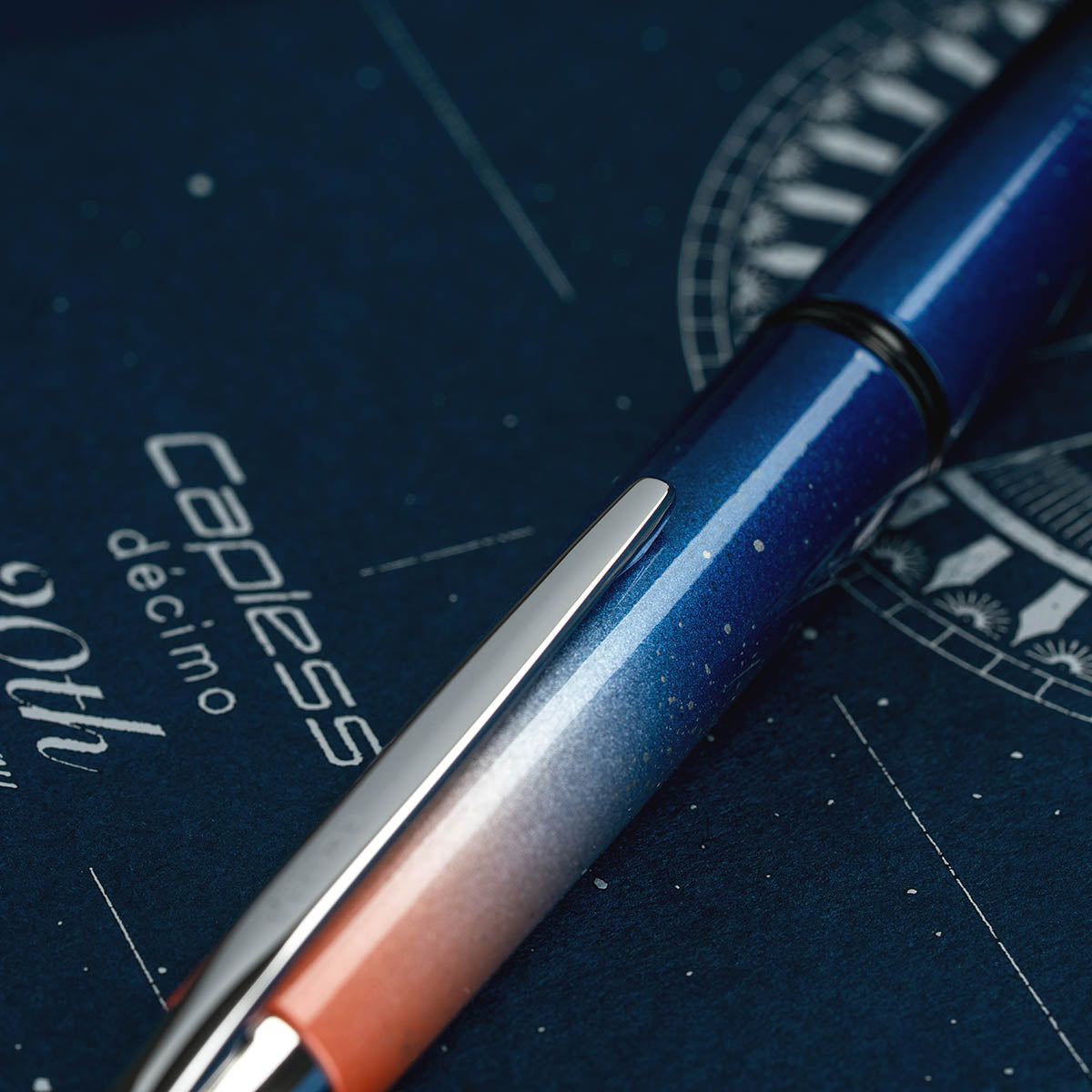 Pilot Vanishing Point Fountain Pen - 20th Anniversary Decimo (Limited Edition)-Pen Boutique Ltd