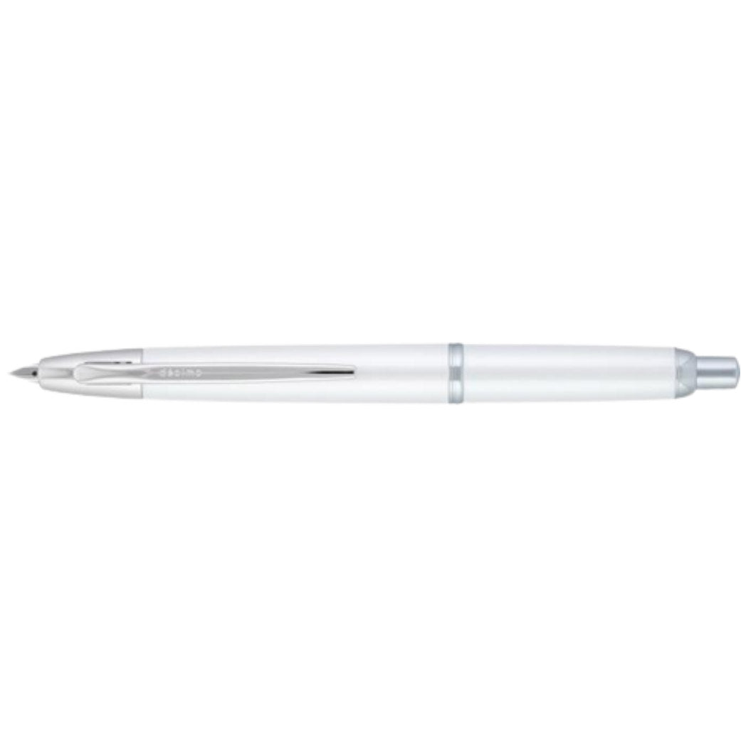 Pilot Vanishing Point Fountain Pen - Decimo White-Pen Boutique Ltd