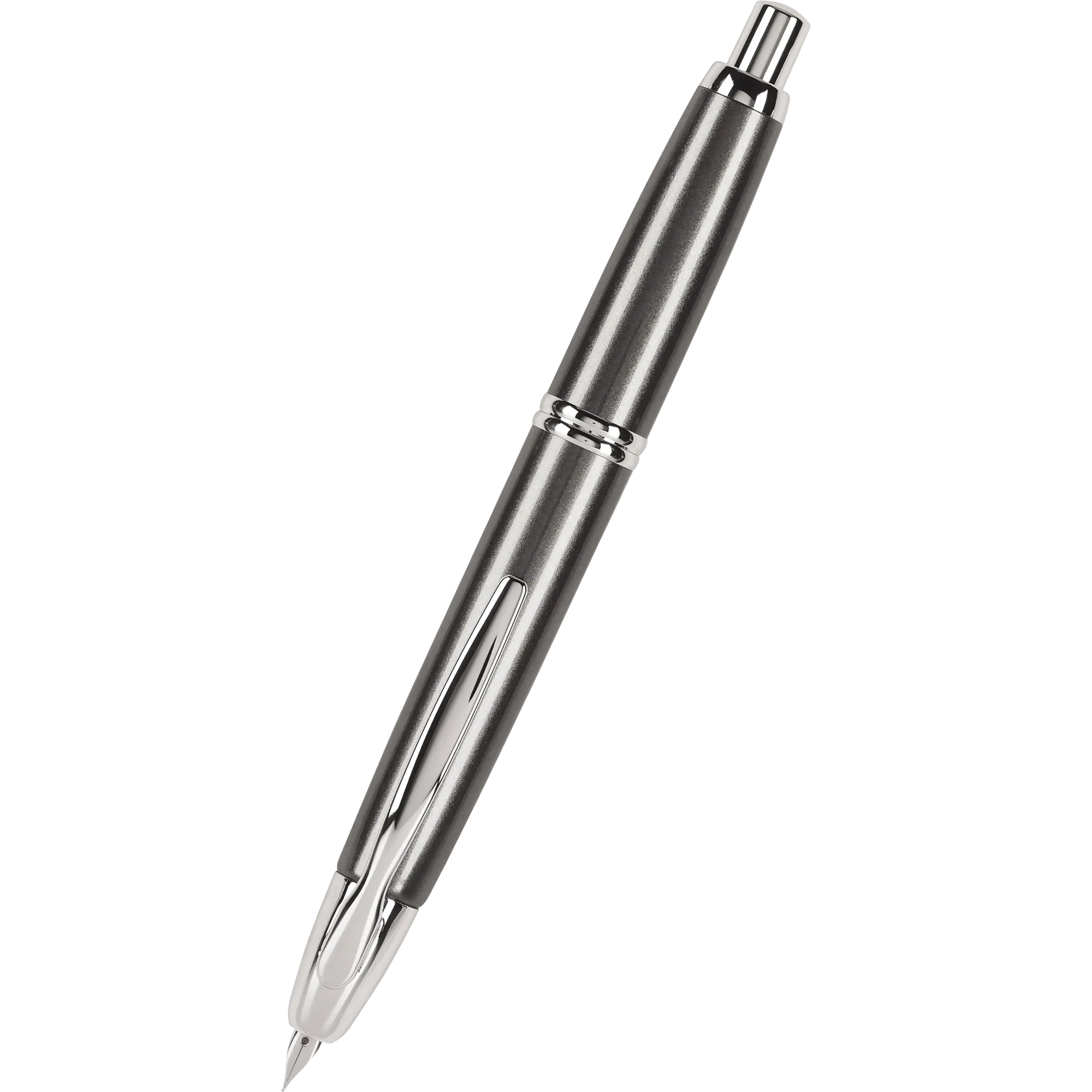 Pilot Vanishing Point Fountain Pen - Gunmetal Gray-Pen Boutique Ltd