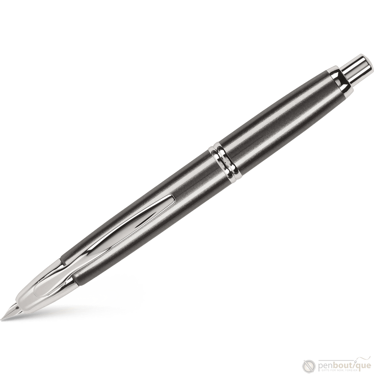 Pilot Vanishing Point Fountain Pen - Gunmetal Gray - Pen Boutique Ltd