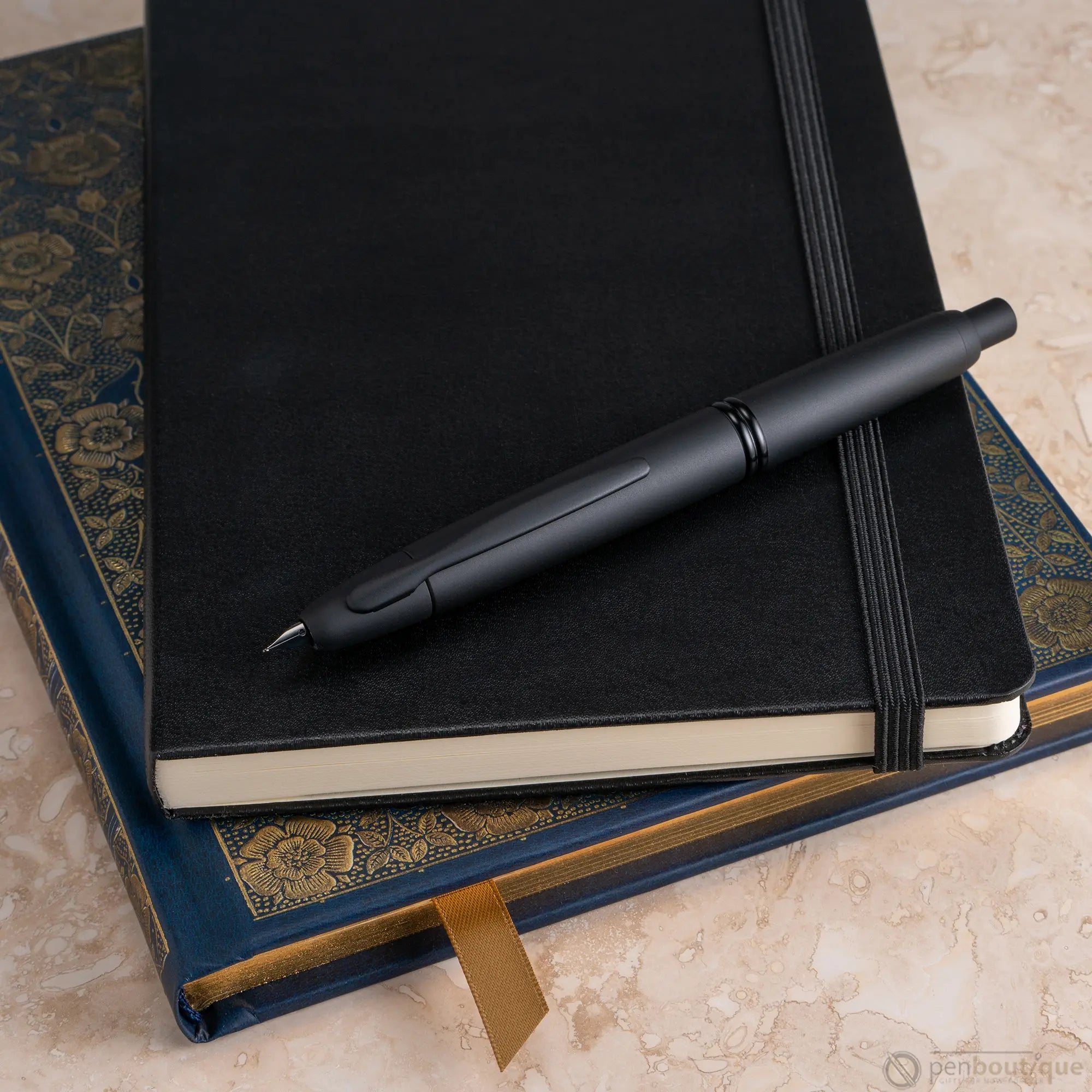 Pilot Vanishing Point Fountain Pen - Matte Black-Pen Boutique Ltd