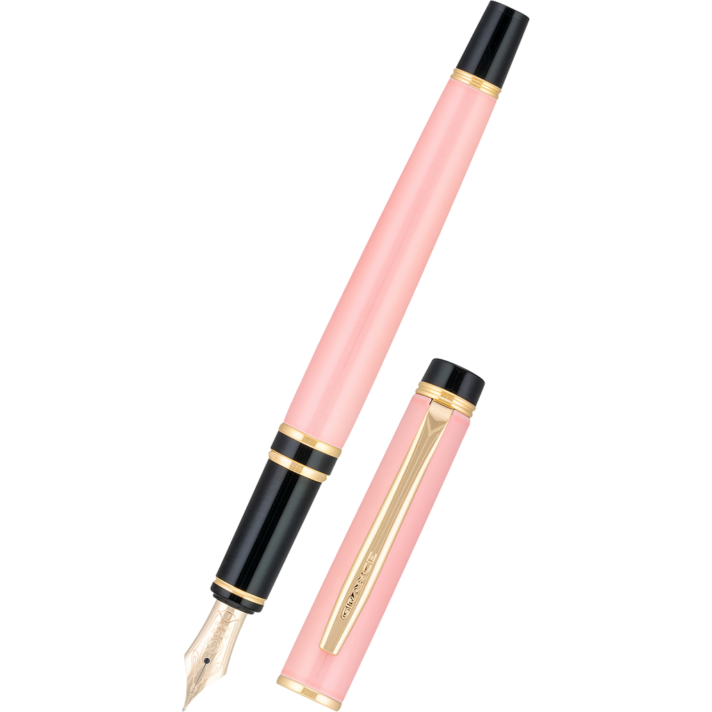 Pilot Grance Fountain Pen - Light Pink - 14K