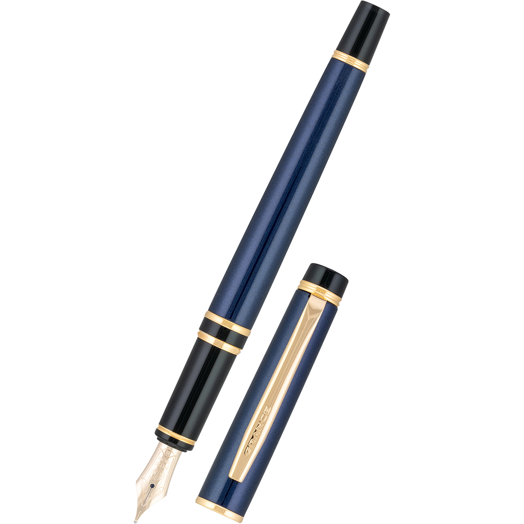 Pilot Grance Fountain Pen - Navy - 14K