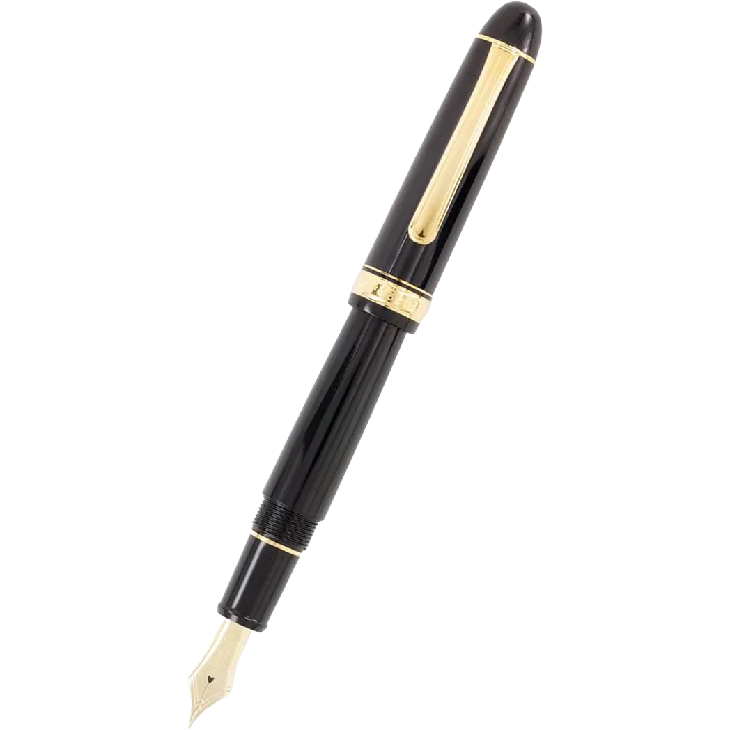 Platinum 3776 Century Black Fountain Pen-Pen Boutique Ltd