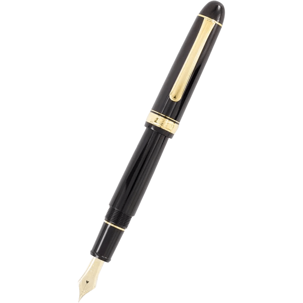 Platinum 3776 Century Black Fountain Pen - Pen Boutique Ltd
