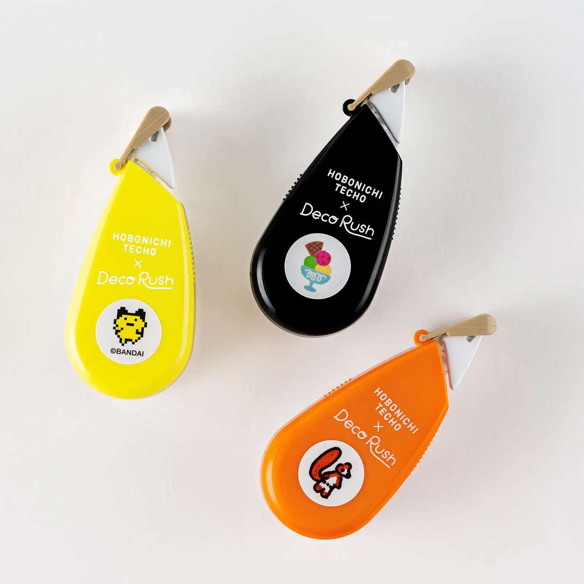 Plus x Hobonichi Tape Dispenser - Deco Rush - Tamagotchi-Pen Boutique Ltd