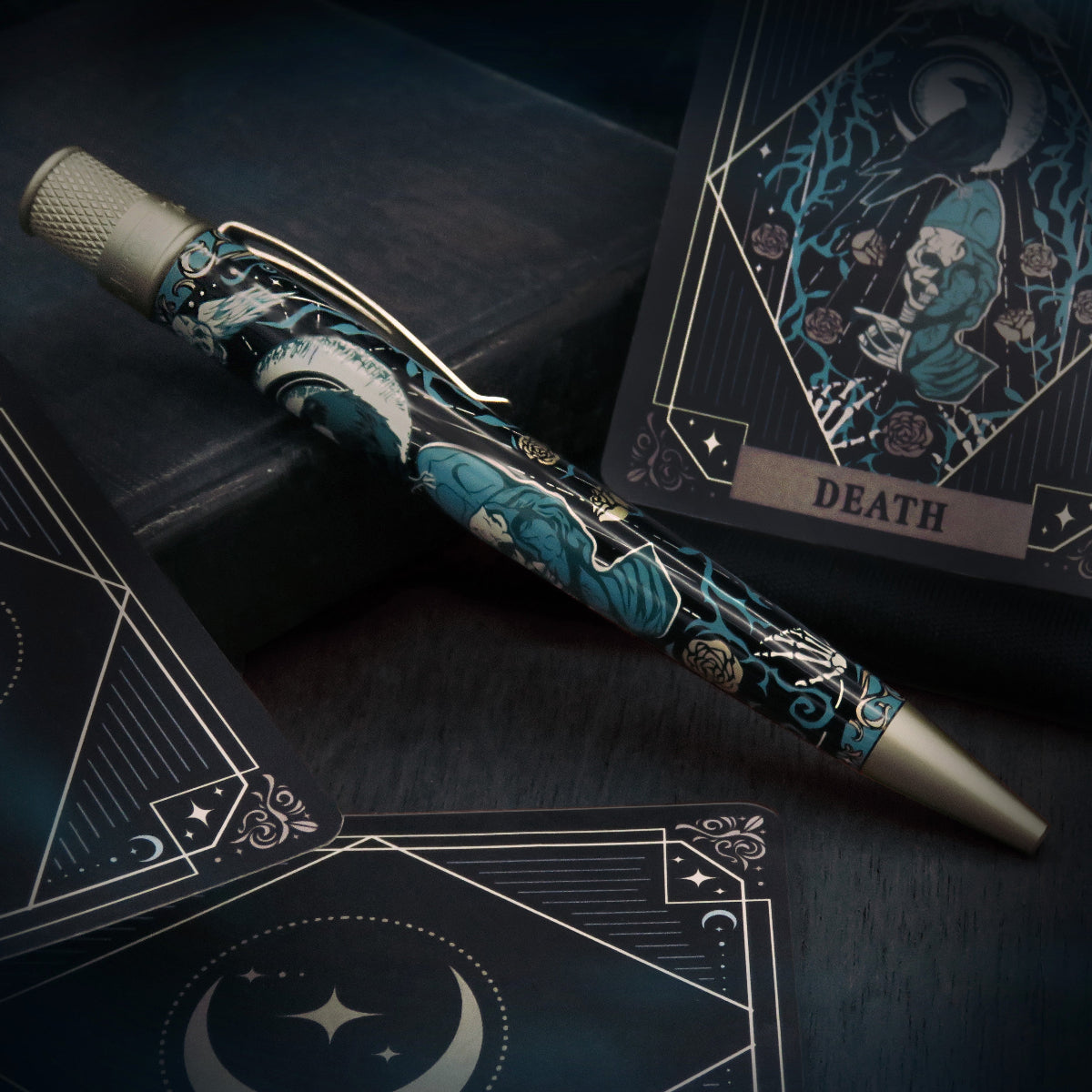 Retro 51 x Pen Boutique Tornado Rollerball Pen - Raven 2025 (Limited Edition)-Pen Boutique Ltd