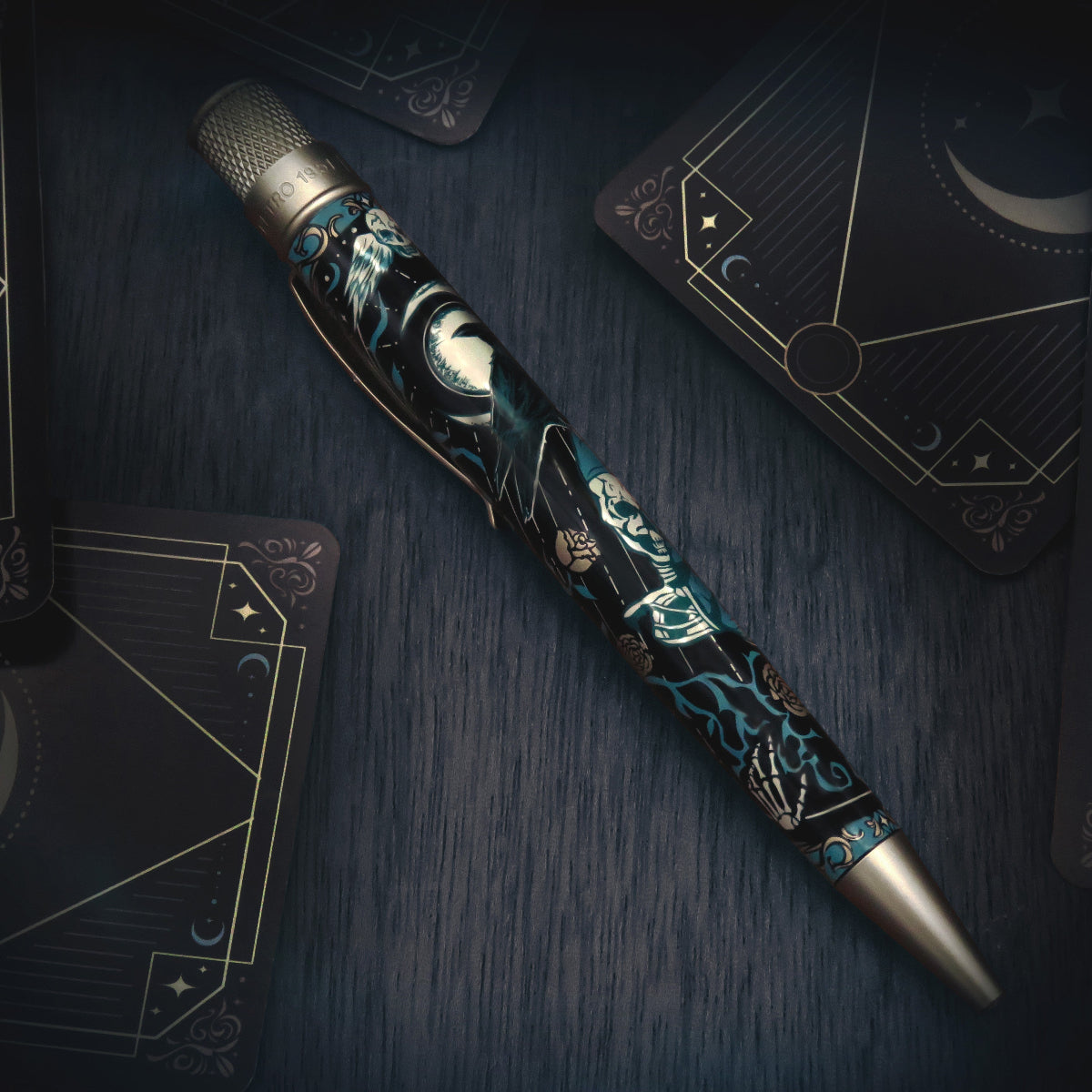 Retro 51 x Pen Boutique Tornado Rollerball Pen - Raven 2025 (Limited Edition)-Pen Boutique Ltd