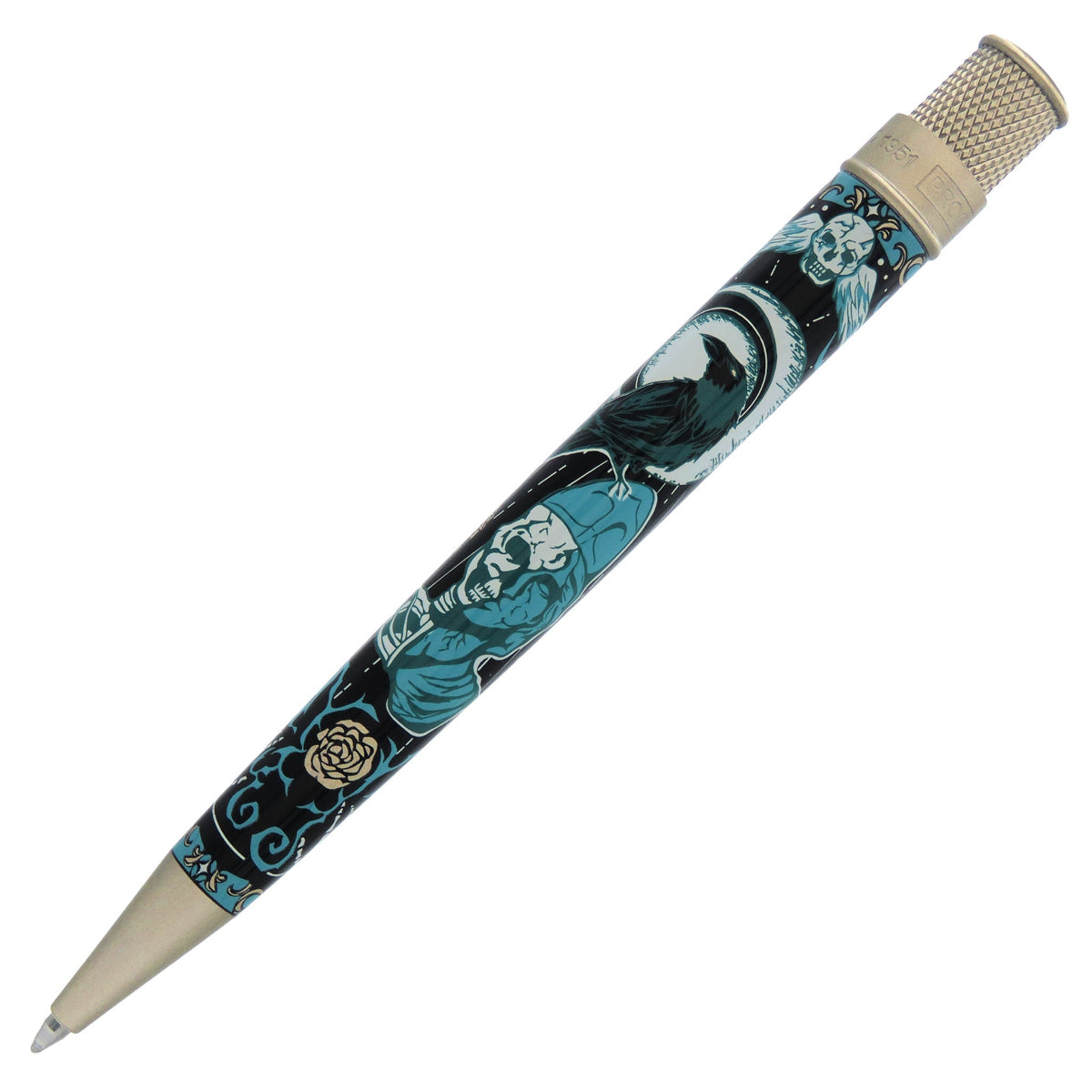 Retro 51 x Pen Boutique Tornado Rollerball Pen - Raven 2025 (Limited Edition)-Pen Boutique Ltd
