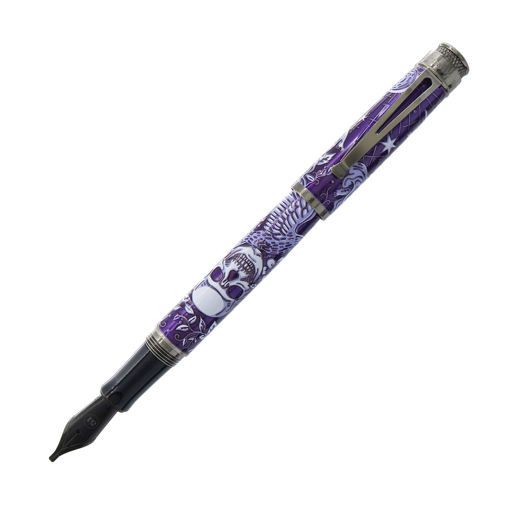 Retro 51 Tornado x Pen Boutique Exclusive Fountain Pen - Raven 3 - 2024 Edition-Pen Boutique Ltd