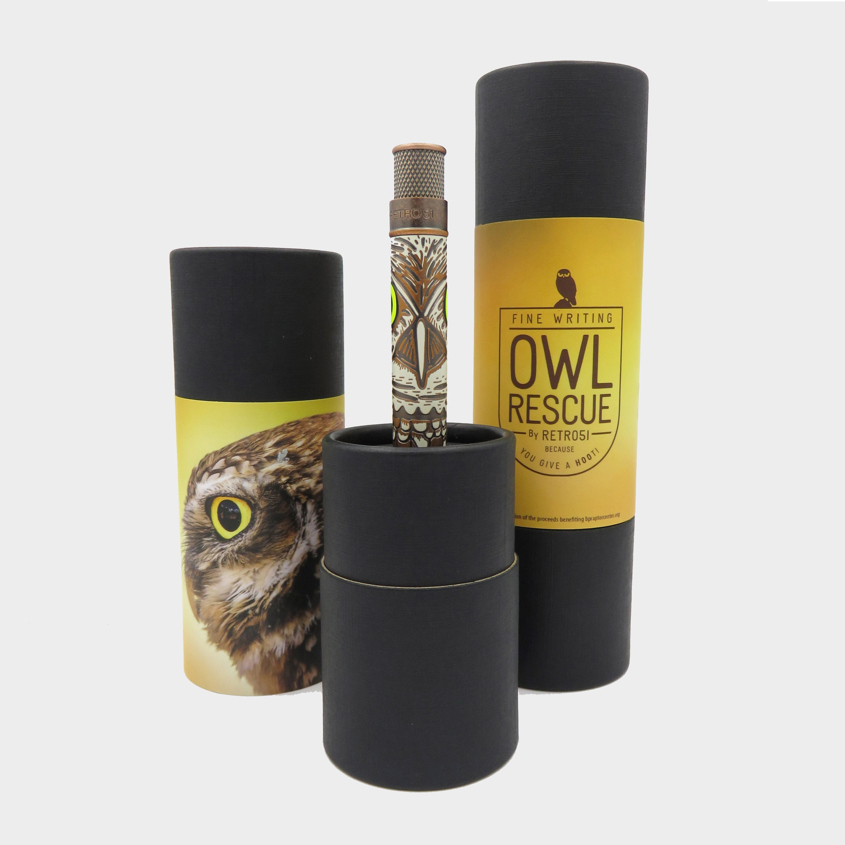 Retro 51 Tornado Ballpoint Pen - Owl Rescue-Pen Boutique Ltd