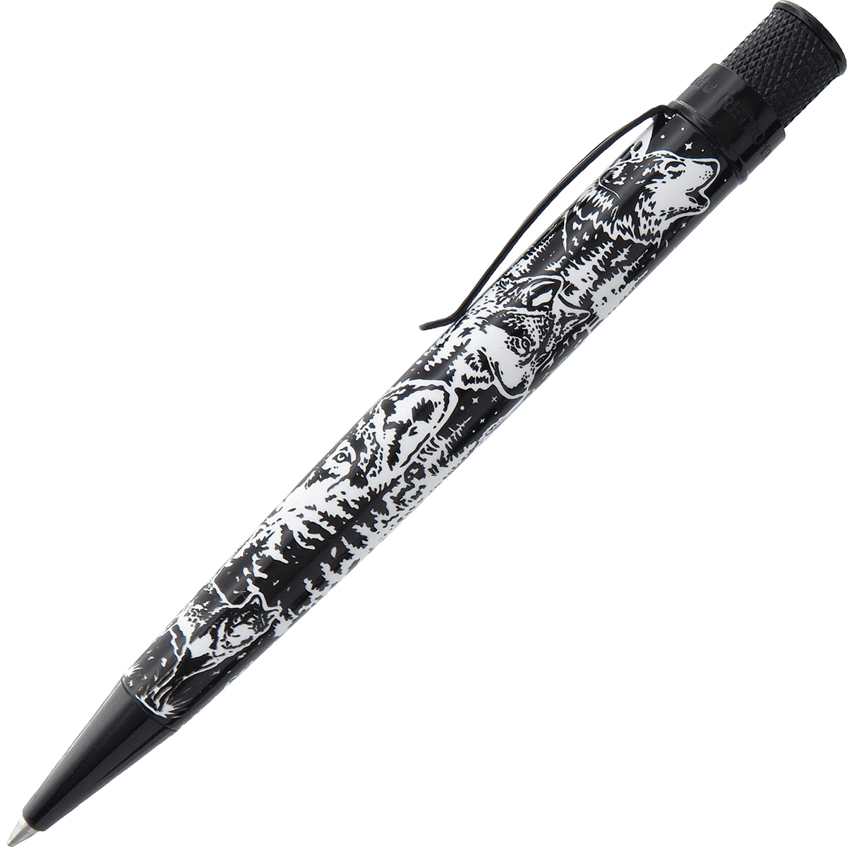 Retro 51 Tornado Ballpoint Pen - Wolf Rescue - Pen Boutique Ltd
