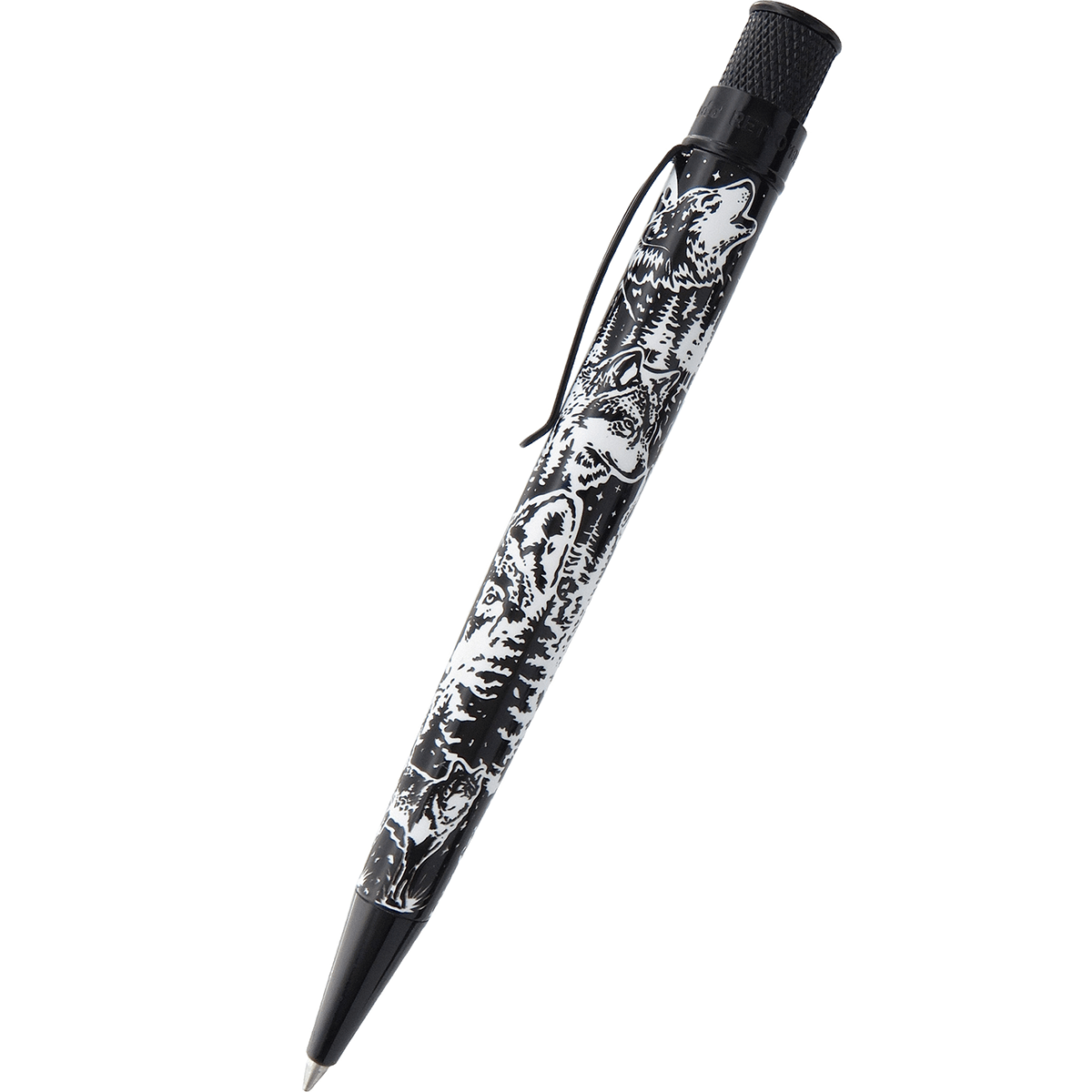 Retro 51 Tornado Ballpoint Pen - Wolf Rescue - Pen Boutique Ltd