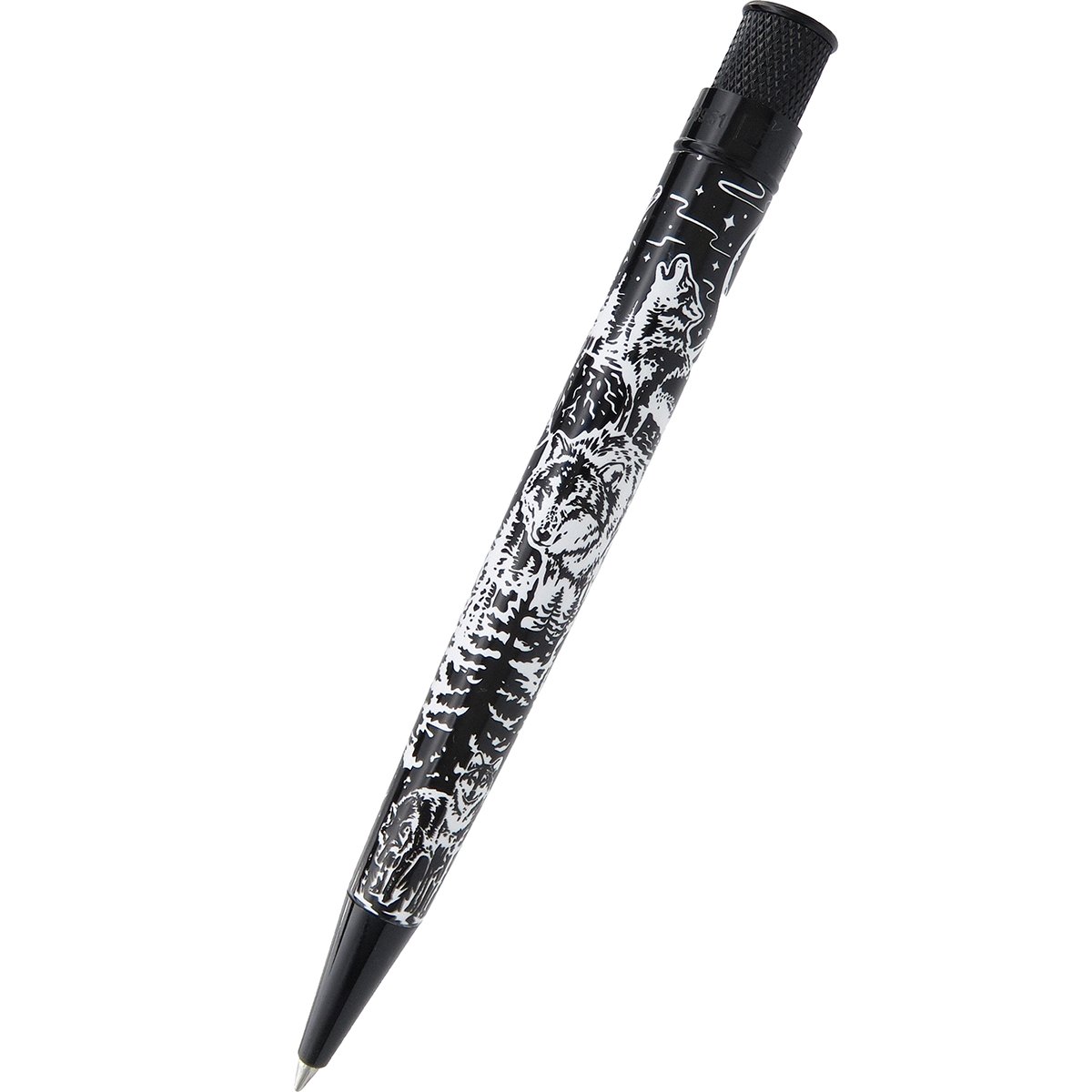 Retro 51 Tornado Ballpoint Pen - Wolf Rescue-Pen Boutique Ltd
