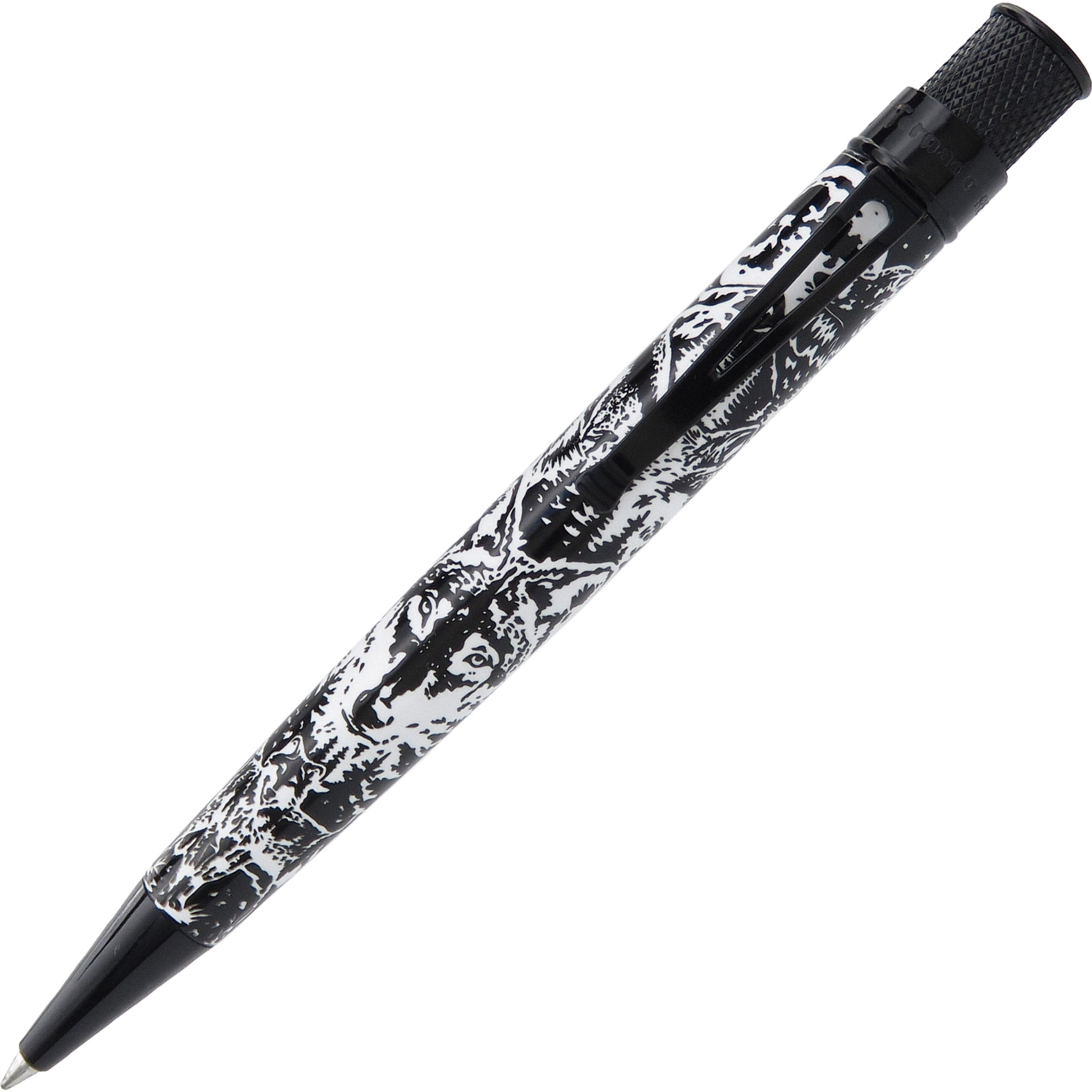 Retro 51 Tornado Ballpoint Pen - Wolf Rescue-Pen Boutique Ltd