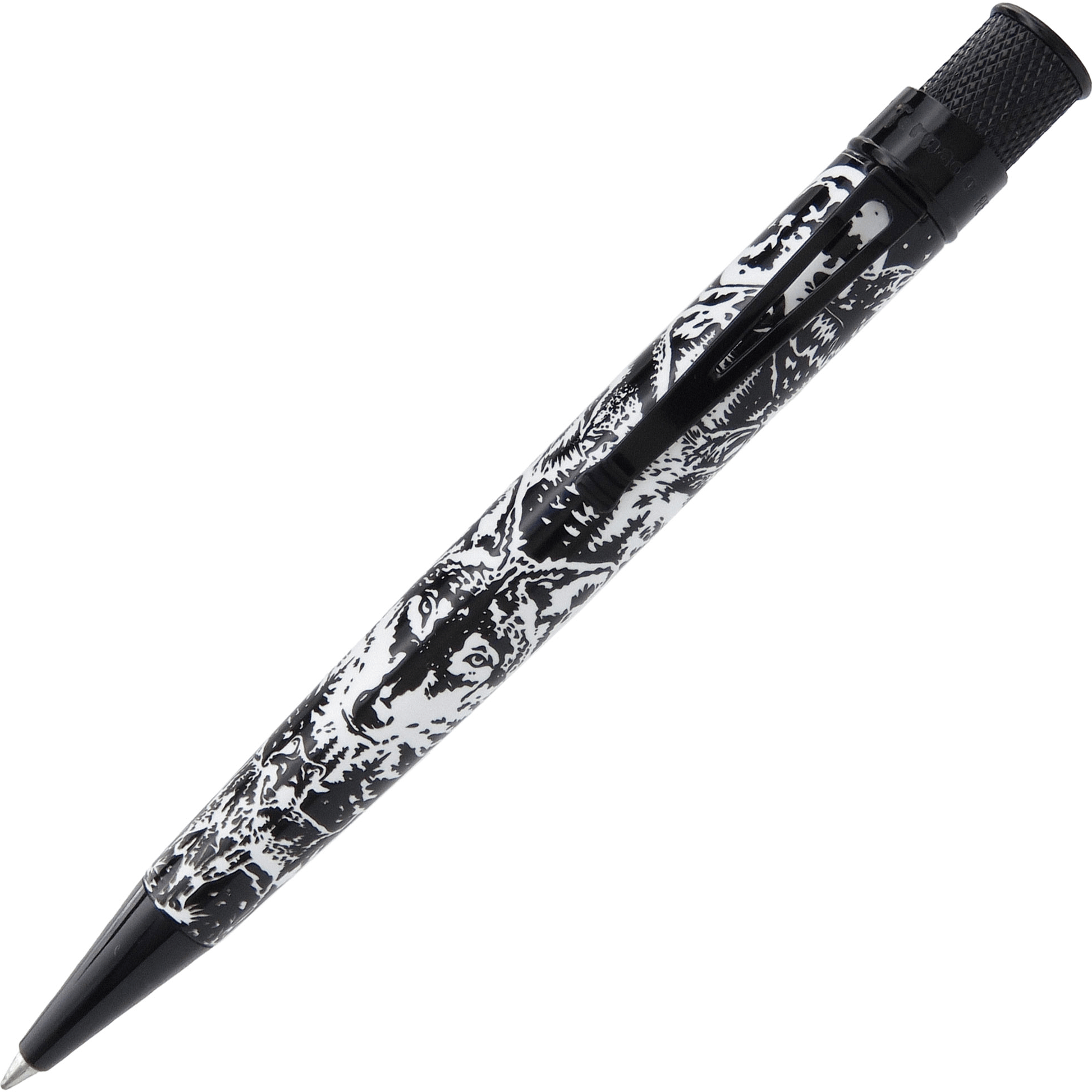 Retro 51 Tornado Ballpoint Pen - Wolf Rescue - Pen Boutique Ltd