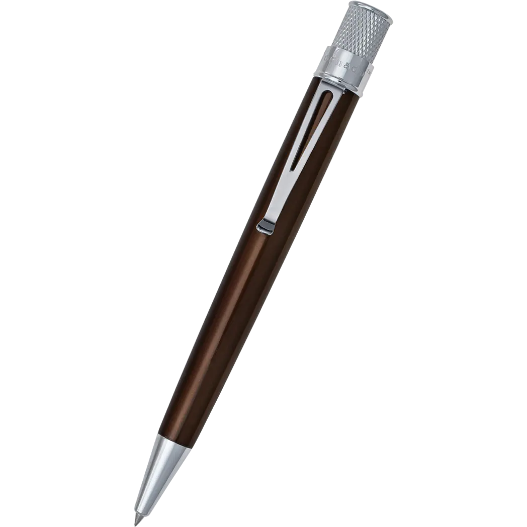 Retro 51 Tornado Classic Lacquer Brown Rollerball Pen-Pen Boutique Ltd