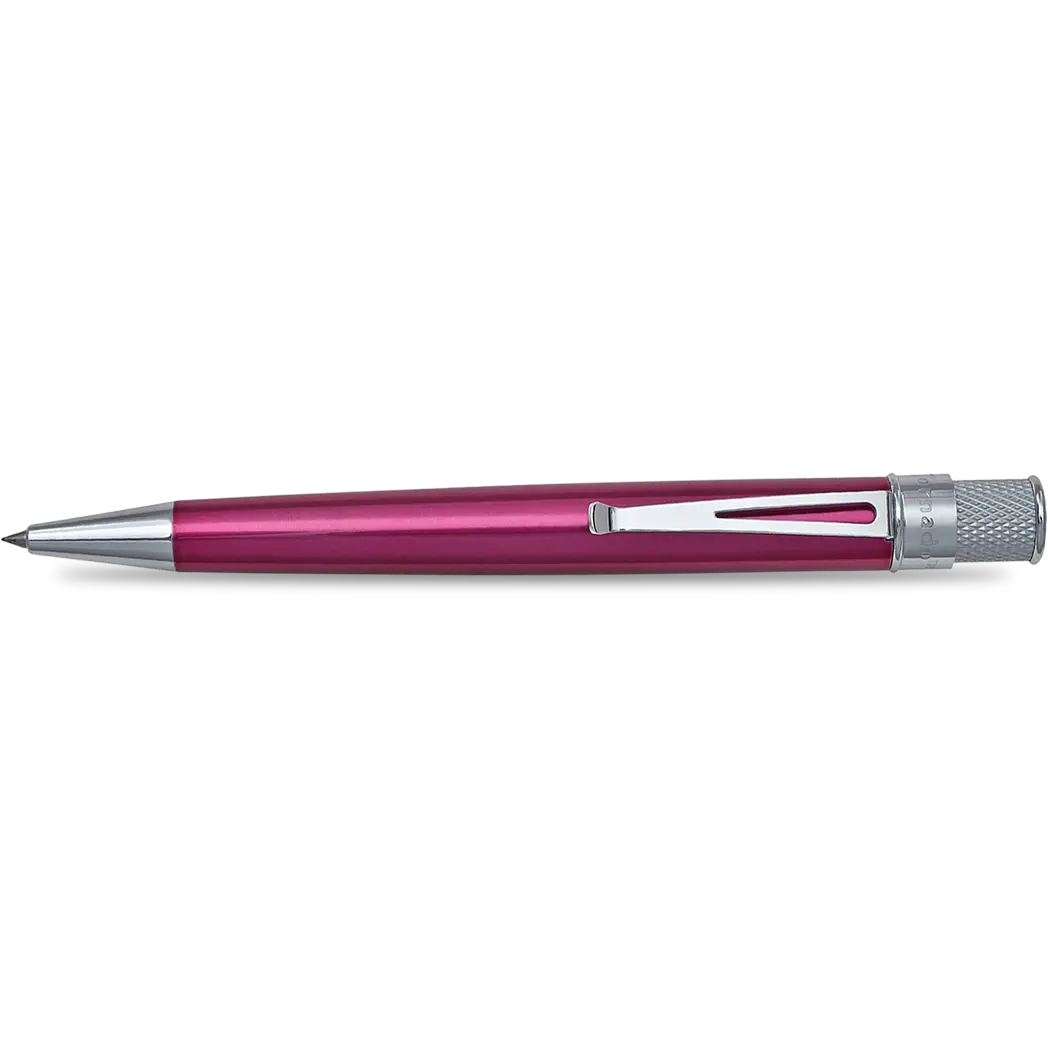 Retro 51 Tornado Classic Lacquer Pink Rollerball Pen-Pen Boutique Ltd
