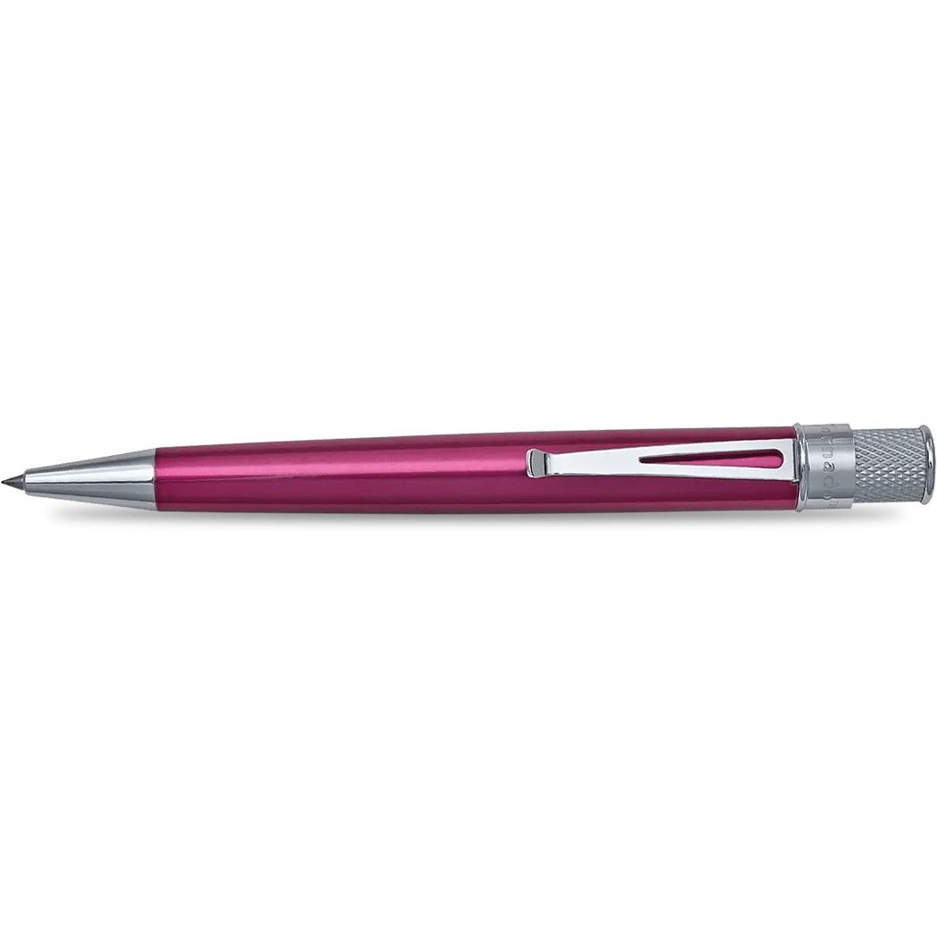 Retro 51 Tornado Classic Lacquer Pink Rollerball Pen - Pen Boutique Ltd