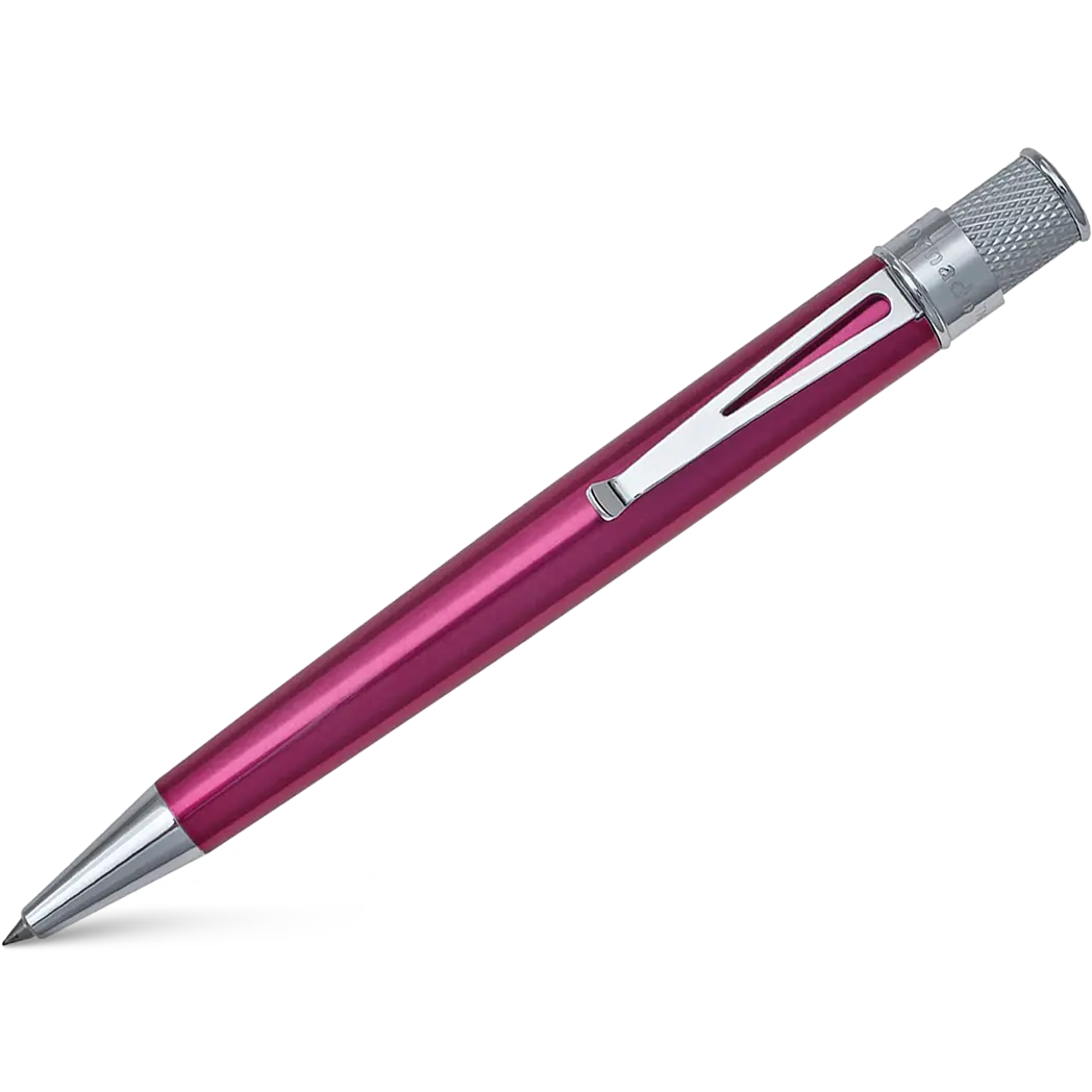 Retro 51 Tornado Classic Lacquer Pink Rollerball Pen-Pen Boutique Ltd