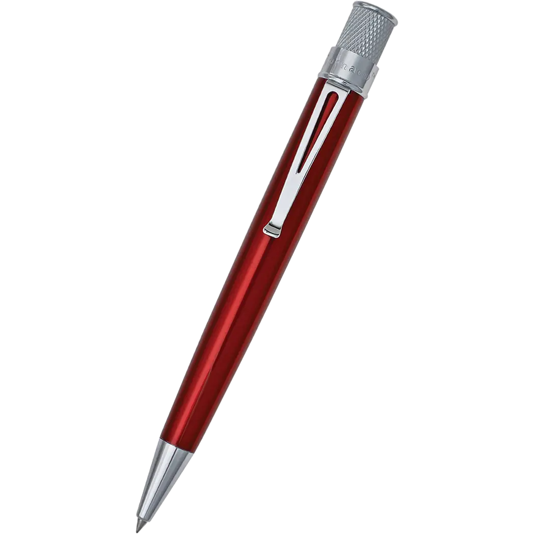 Retro 51 Tornado Classic Lacquer Red Rollerball Pen-Pen Boutique Ltd