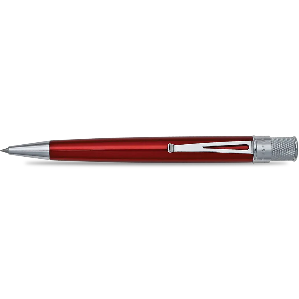 Retro 51 Tornado Classic Lacquer Red Rollerball Pen-Pen Boutique Ltd