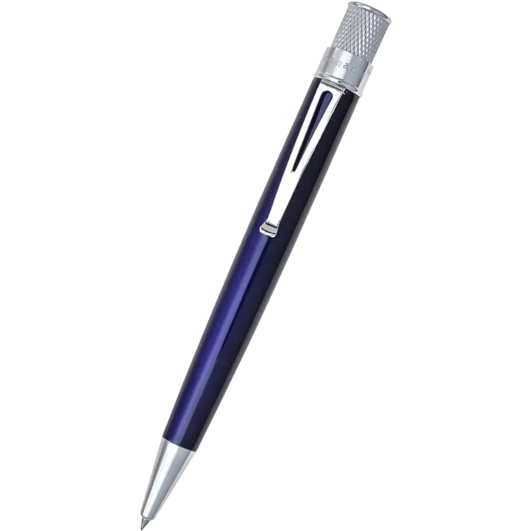 Retro 51 Tornado Classic True Blue Rollerball Pen-Pen Boutique Ltd