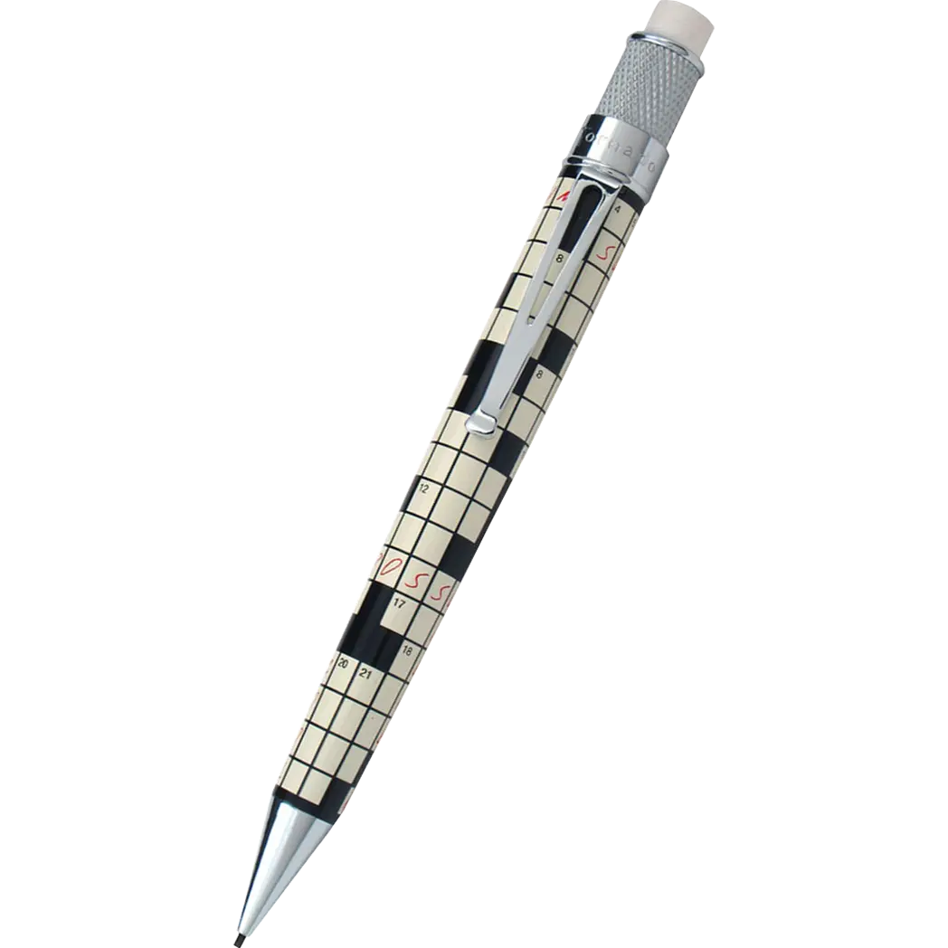 Retro 51 Tornado Crossword Mechanical Pencil - 1.15mm Lead-Pen Boutique Ltd