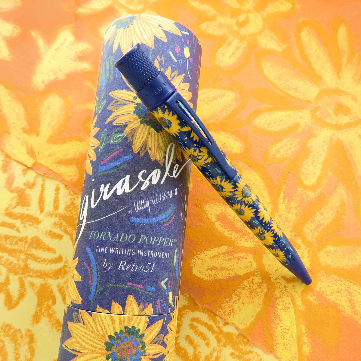 Retro 51 Tornado Popper Rollerball Pen - Girasole (Limited Edition)-Pen Boutique Ltd
