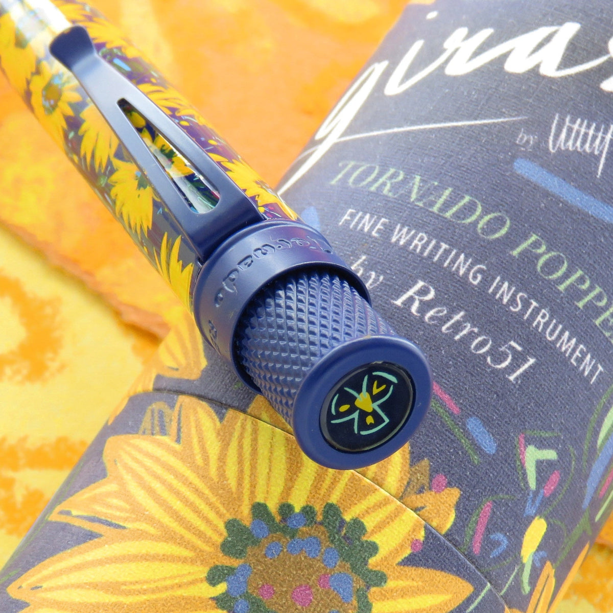 Retro 51 Tornado Popper Rollerball Pen - Girasole (Limited Edition)-Pen Boutique Ltd