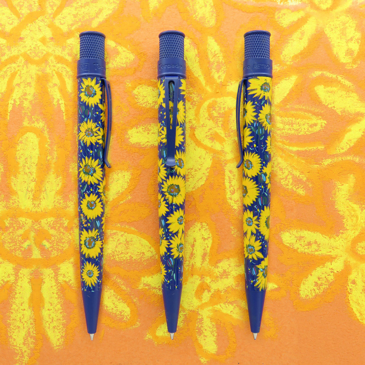 Retro 51 Tornado Popper Rollerball Pen - Girasole (Limited Edition)-Pen Boutique Ltd