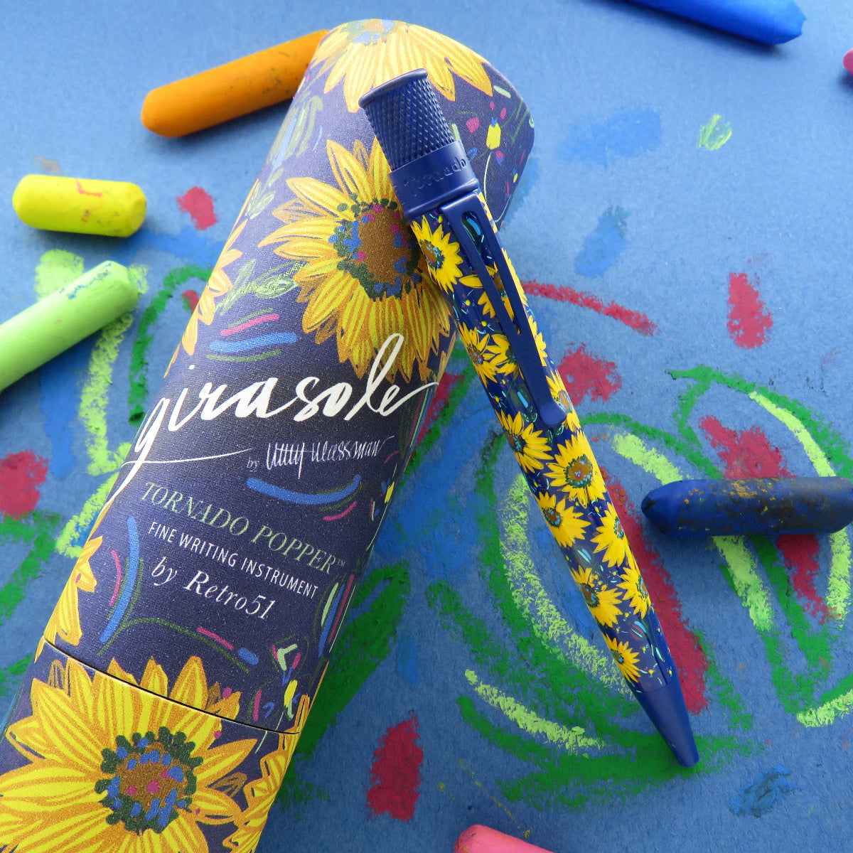 Retro 51 Tornado Popper Rollerball Pen - Girasole (Limited Edition)-Pen Boutique Ltd