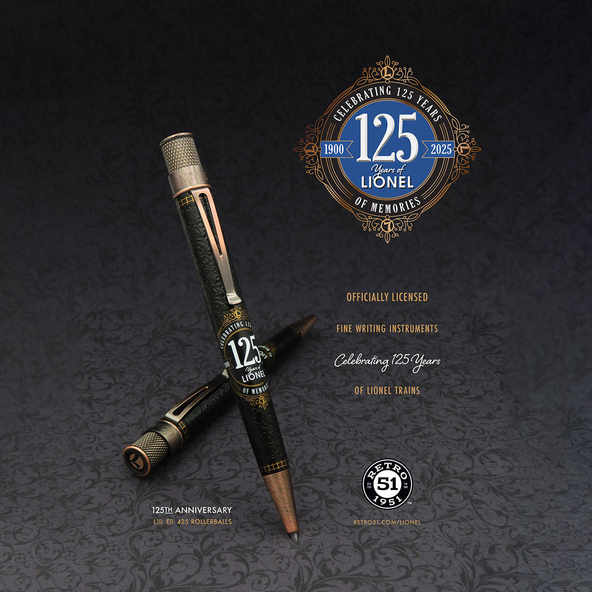 Retro 51 Tornado Rollerball Pen - Lionel Trains (Litmited Edition)-Pen Boutique Ltd