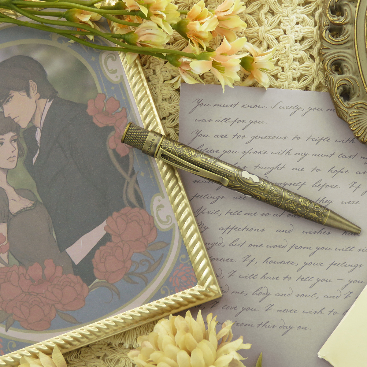 Retro 51 Tornado Rollerball Pen - Pride and Prejudice (Literary Collection)-Pen Boutique Ltd