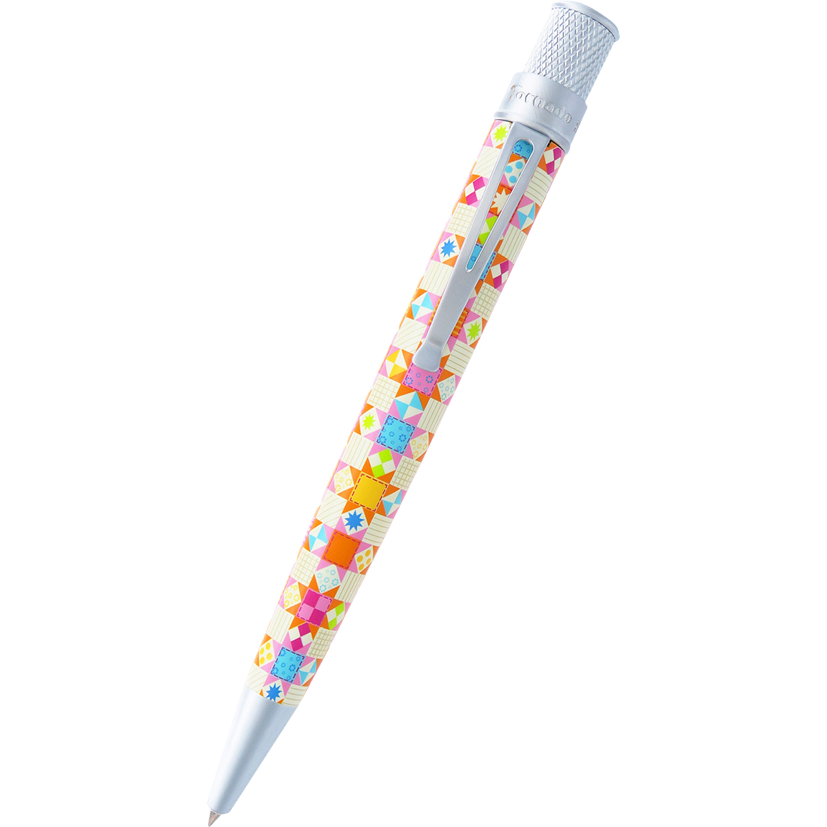 Retro 51 Tornado Rollerball Pen - Vintage Metalsmith - Patchwork - Pen Boutique Ltd