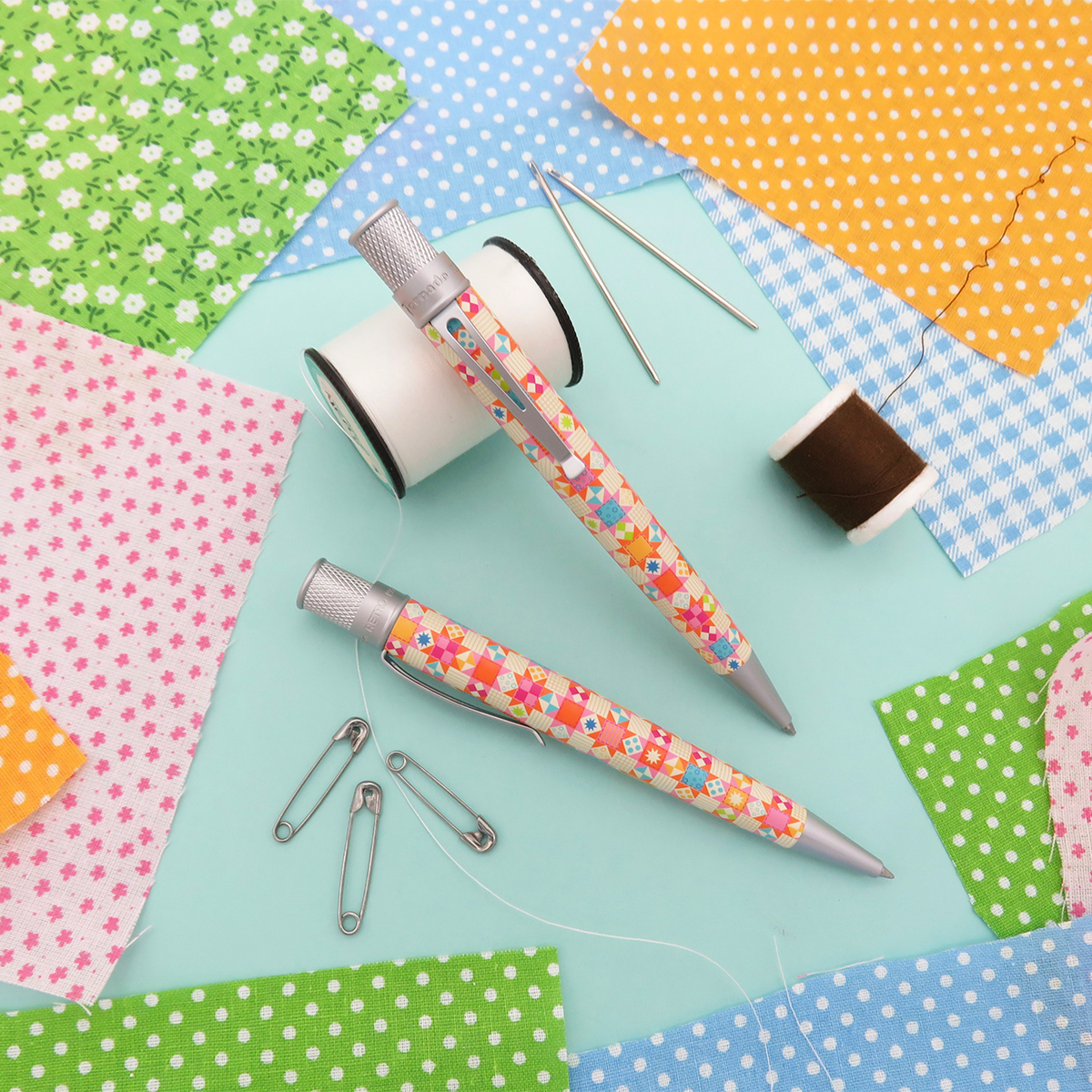 Retro 51 Tornado Rollerball Pen - Vintage Metalsmith - Patchwork Rollerball-Pen Boutique Ltd