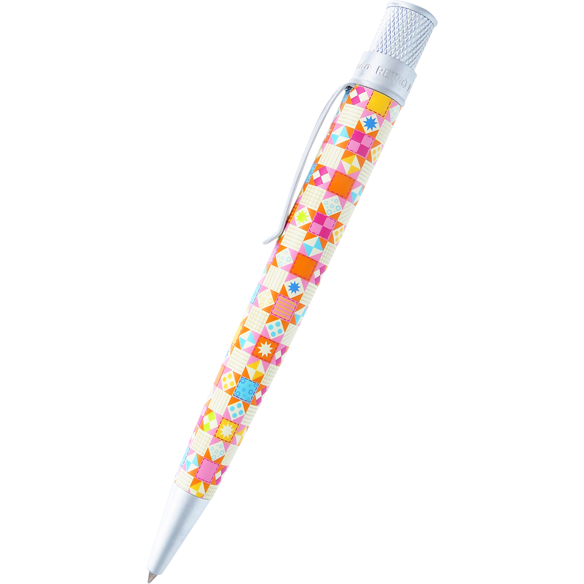 Retro 51 Tornado Rollerball Pen - Vintage Metalsmith - Patchwork - Pen Boutique Ltd