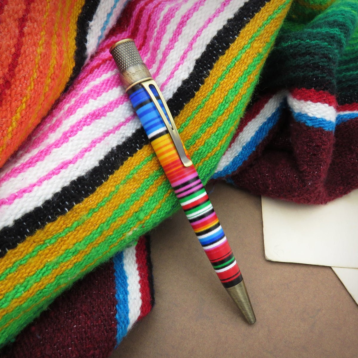 Retro 51 Tornado Rollerball Pen - Vintage Metalsmith Poncho - Pen Boutique Ltd