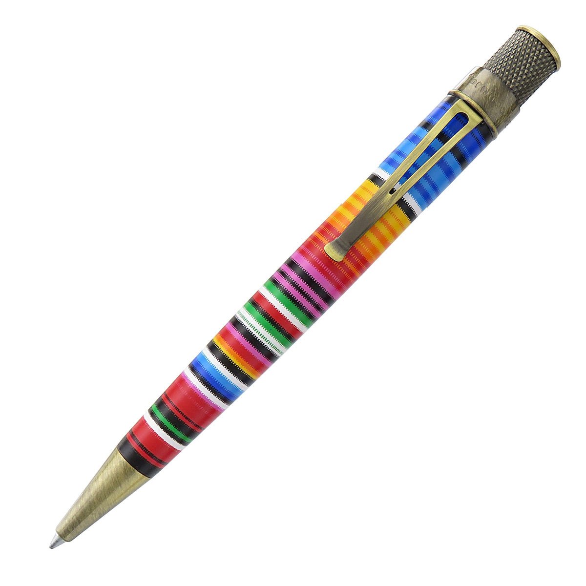 Retro 51 Tornado Rollerball Pen - Vintage Metalsmith Poncho - Pen Boutique Ltd