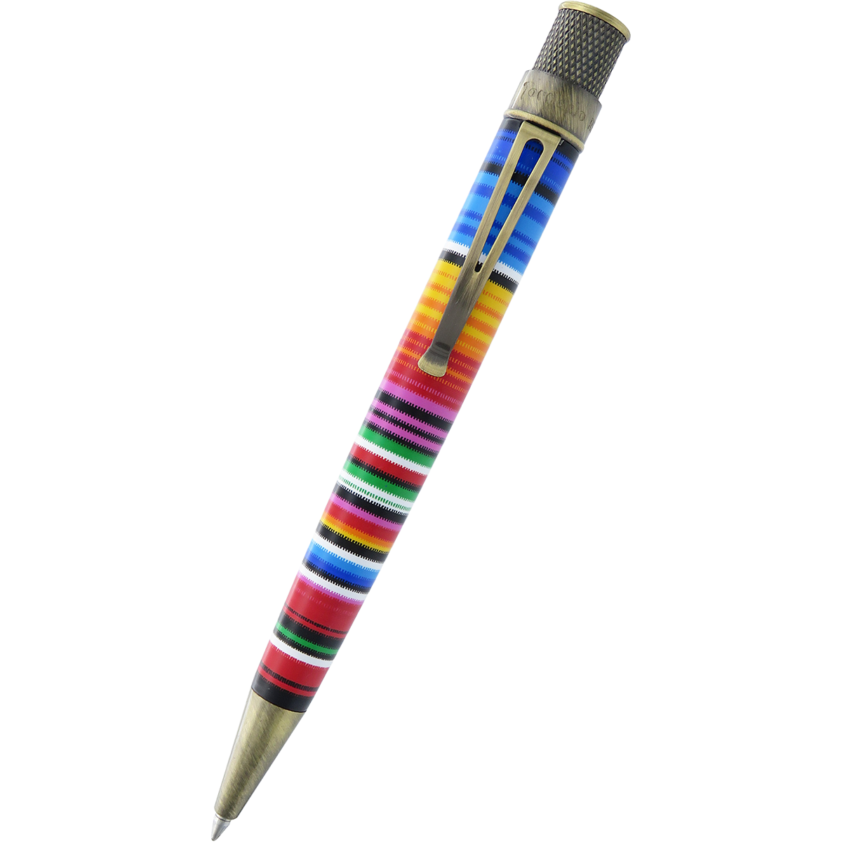 Retro 51 Tornado Rollerball Pen - Vintage Metalsmith Poncho - Pen Boutique Ltd