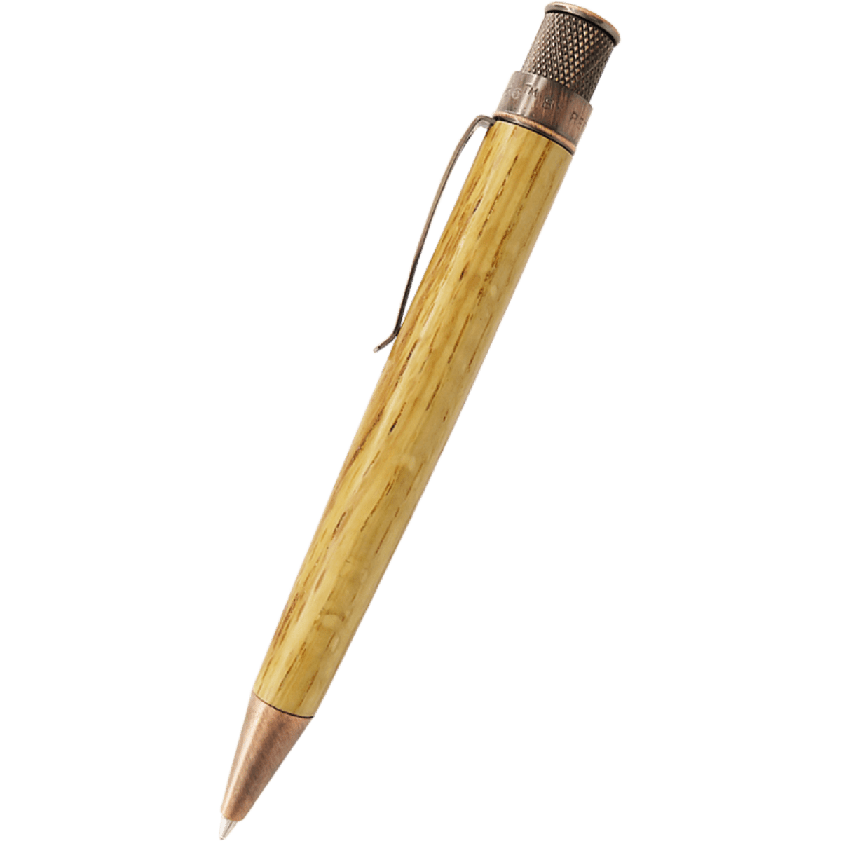 Retro 51 Tornado Rollerball Pen - Woodworks Bourbon - Pen Boutique Ltd