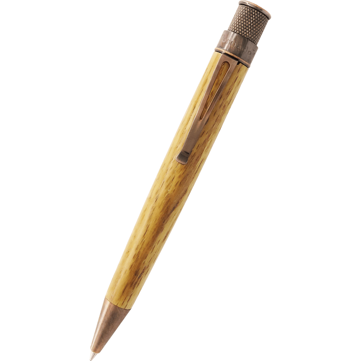 Retro 51 Tornado Rollerball Pen - Woodworks Bourbon - Pen Boutique Ltd