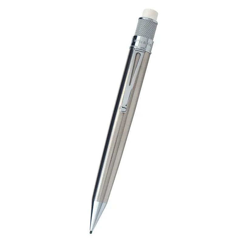 Retro 51 Tornado Stainless Mechanical Pencil - 1.1mm Lead-Pen Boutique Ltd