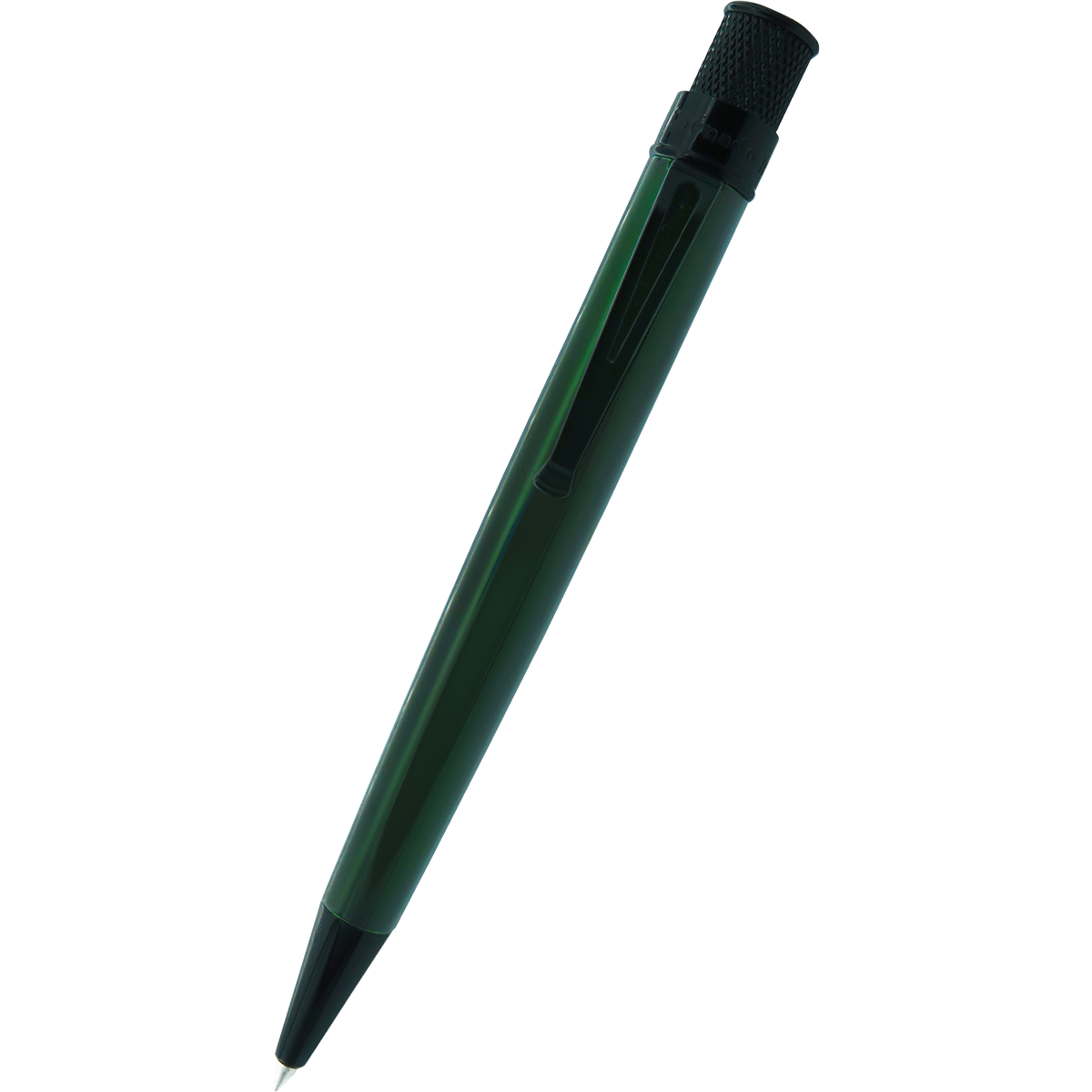 Retro 51 Tornado Stealth Lacquers Rollerball Pen - Emerald Green-Pen Boutique Ltd