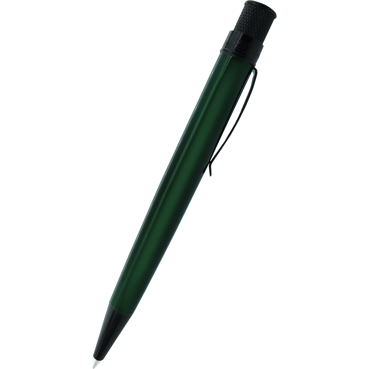 Retro 51 Tornado Stealth Lacquers Rollerball Pen - Emerald Green-Pen Boutique Ltd