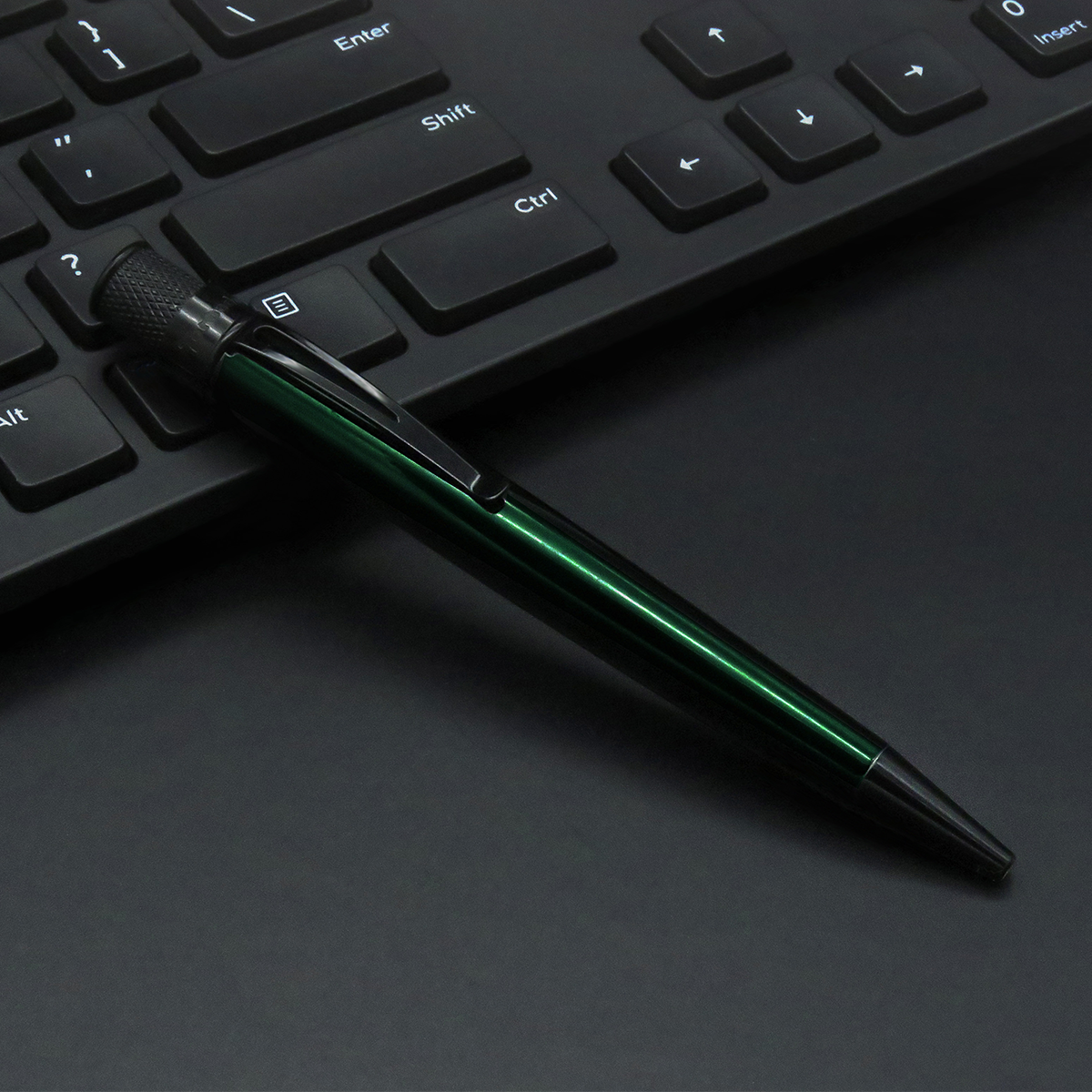 Retro 51 Tornado Stealth Lacquers Rollerball Pen - Emerald Green-Pen Boutique Ltd