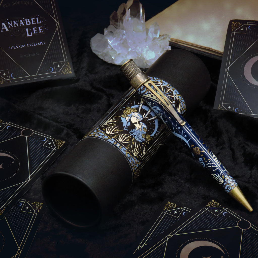 Retro 51 x Pen Boutique Tornado Rollerball Pen - Annabel Lee (Limited Edition)-Pen Boutique Ltd