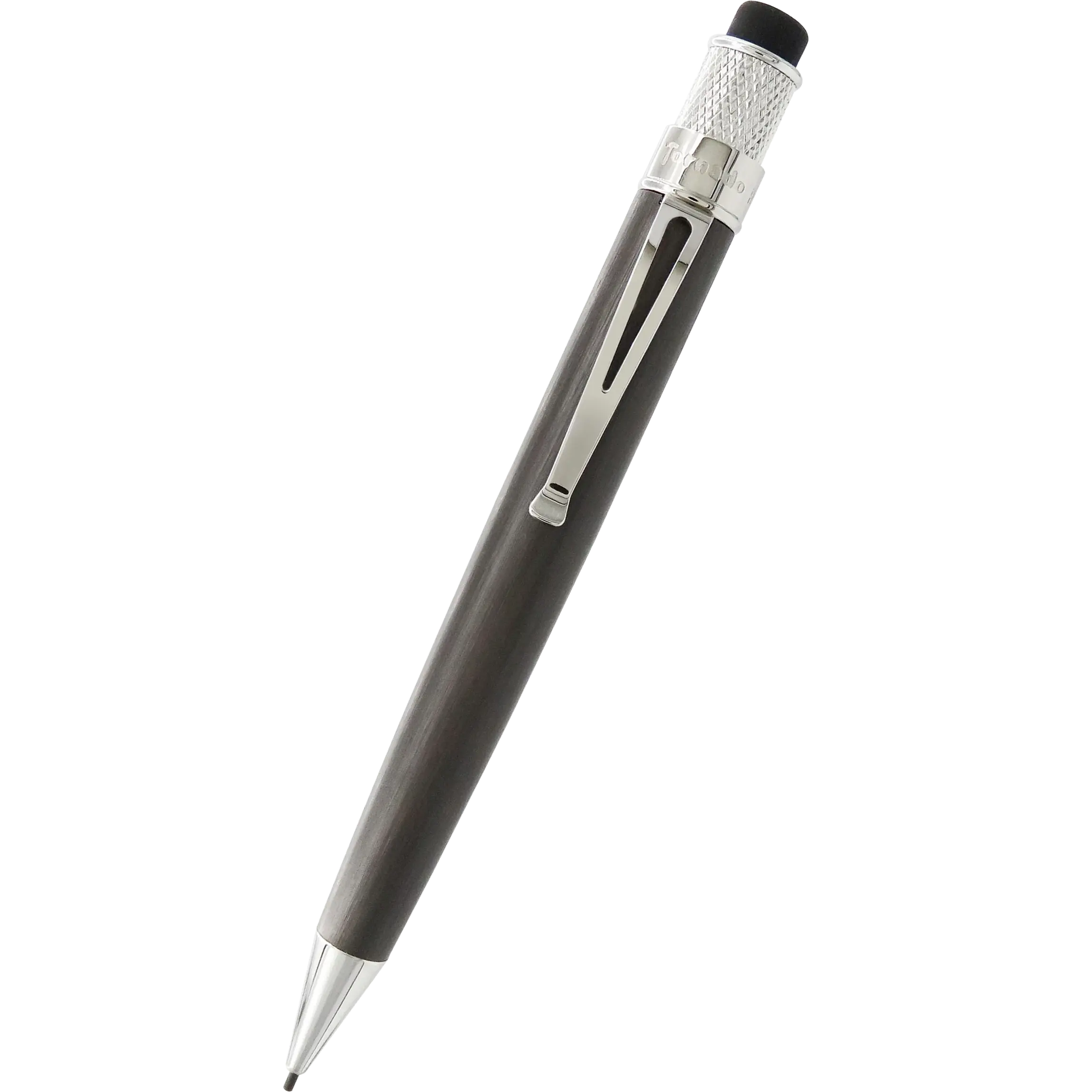 Retro51 Tornado Platinum Pencil - Black Nickel Retro 51