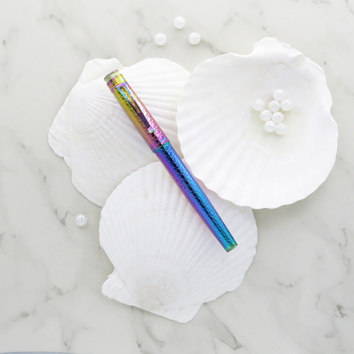 Retro 51 Tornado Popper Fountain Pen - Mermaid (Limited Edition)-Pen Boutique Ltd