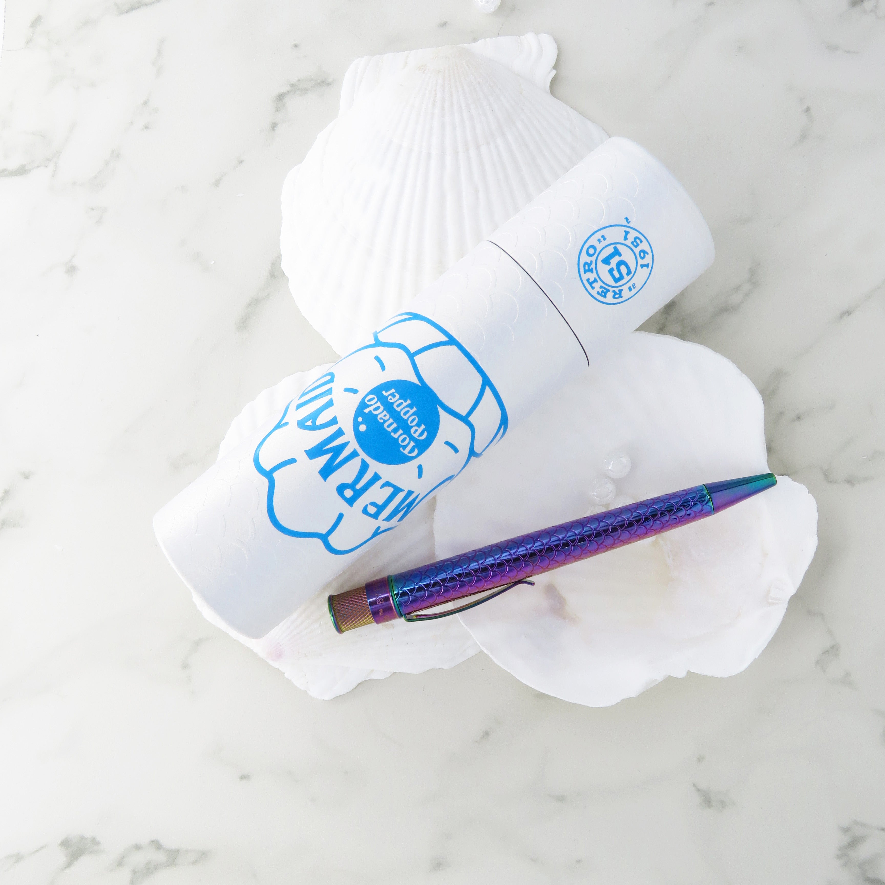 Retro 51 Tornado Popper Rollerball Pen - Mermaid-Pen Boutique Ltd